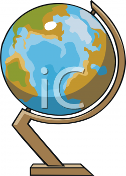 School Globe Clipart