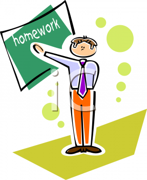 Royalty Free Homework Clipart