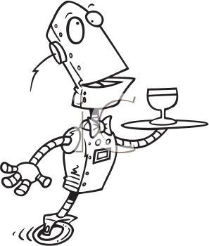 Waiter Clipart