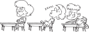 School Desk Clipart