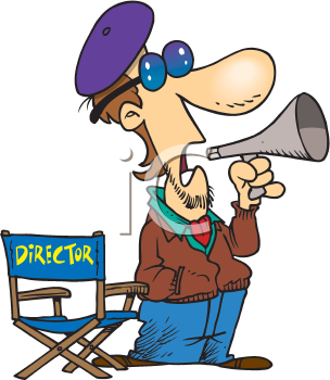 Royalty Free Director Clipart