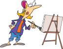 Painter Clipart