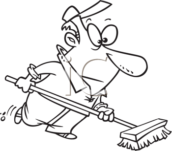 Janitor Clipart