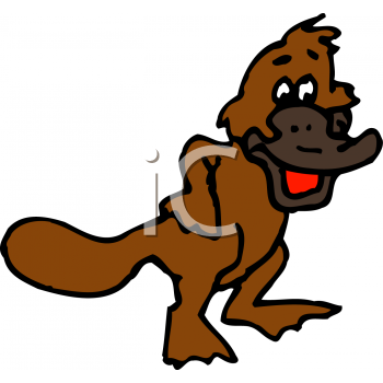 Platypus Clipart