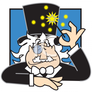 Magician Clipart