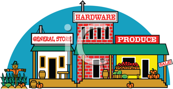 Town Architecture Clipart