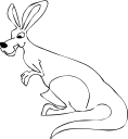 Kangaroo Clipart