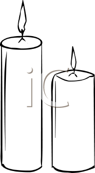 Christmas Candles Clipart