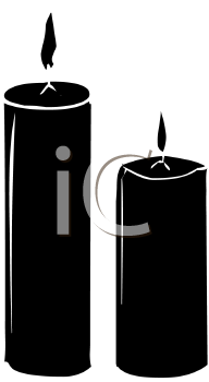 Christmas Candles Clipart