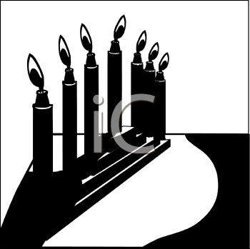 Christmas Candles Clipart