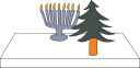 Christmas Candles Clipart