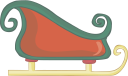 Santas Sleigh Clipart