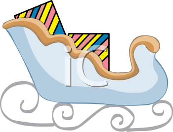 Santas Sleigh Clipart