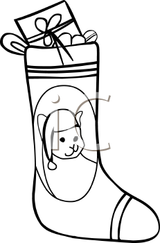 Christmas Stocking Clipart