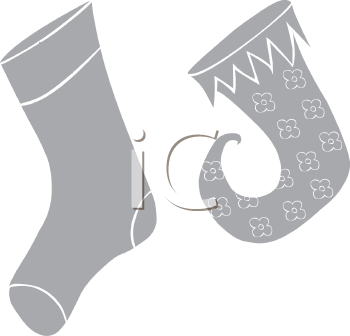 Royalty Free Christmas Stocking Clipart, Image 101 of 437