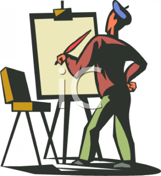 Painter Clipart