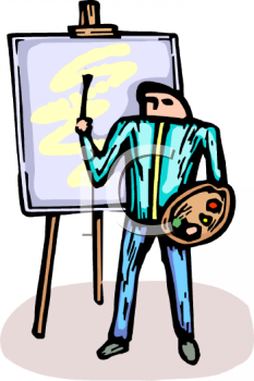 Painter Clipart