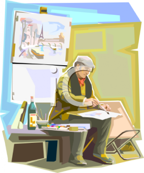 Painter Clipart