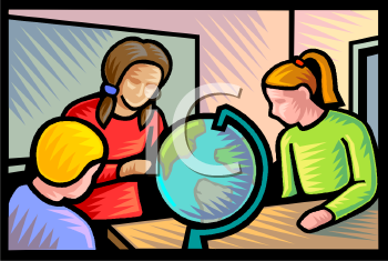 School Globe Clipart