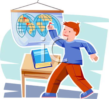 School Globe Clipart