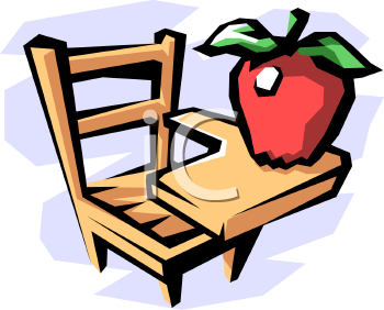 School Desk Clipart