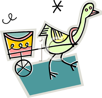 Ostrich Clipart