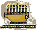 Christmas Candles Clipart