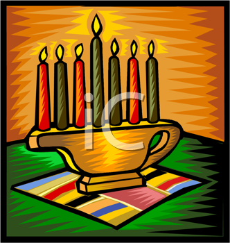 Christmas Candles Clipart