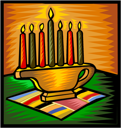 Christmas Candles Clipart