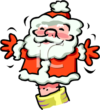 Santas Sled Clipart