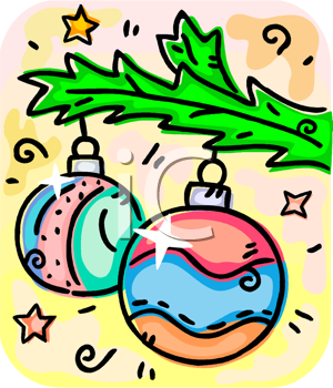 Christmas Ornaments Clipart