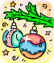 Christmas Decorations Clipart