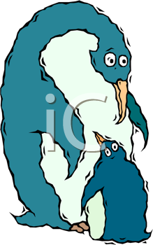 Christmas Penguin Clipart