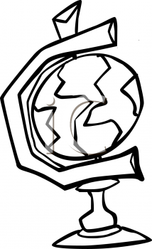 School Globe Clipart