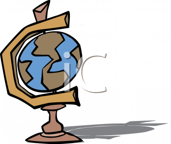 School Globe Clipart