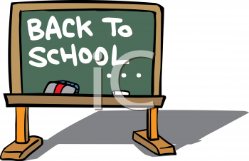 School Chalkboard Clipart