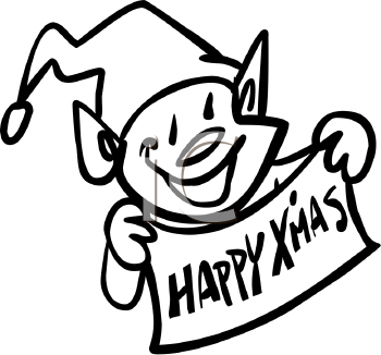 Christmas Elf Clipart