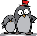 Christmas Penguin Clipart