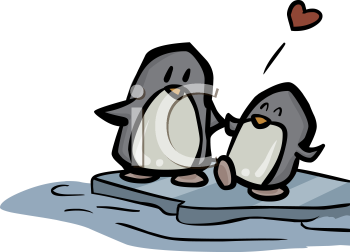 Christmas Penguin Clipart