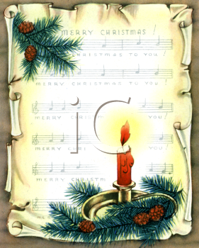 Christmas Candles Clipart