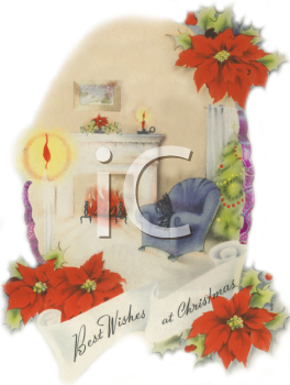 Christmas Candles Clipart