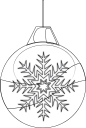 Christmas Ornaments Clipart