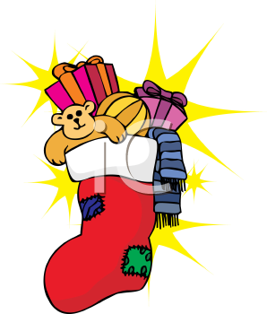 Christmas Stocking Clipart