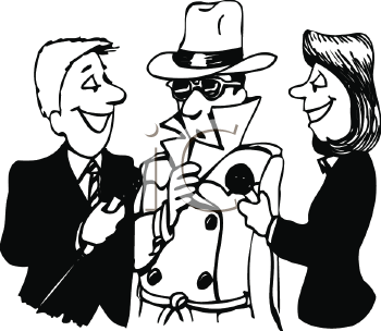 Reporter Clipart