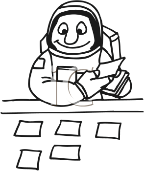 Astronaut Clipart