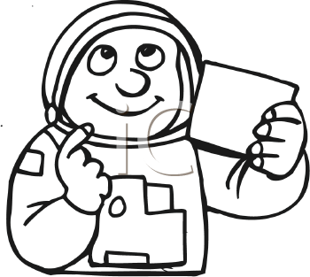 Astronaut Clipart