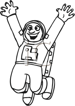 Astronaut Clipart