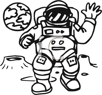 Astronaut Clipart