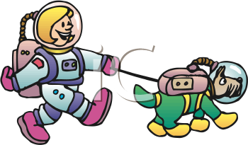 Cosmonaut Clipart