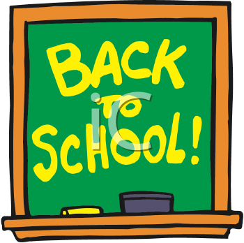 School Chalkboard Clipart